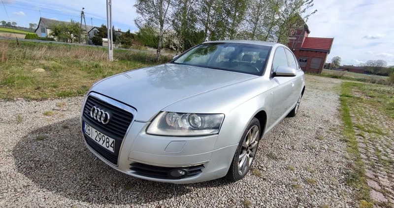 Audi A6 cena 22900 przebieg: 335000, rok produkcji 2004 z Karlino małe 704